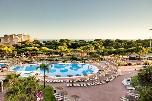 transfers from faro airport to barceló punta umbria resort hotel